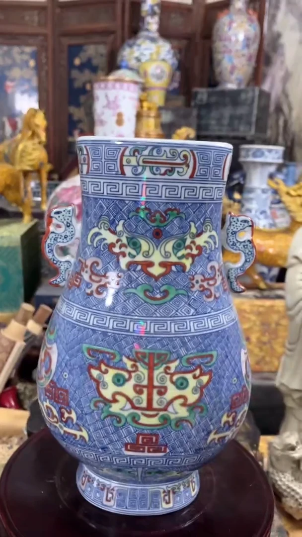 摆件现代陶瓷摆O