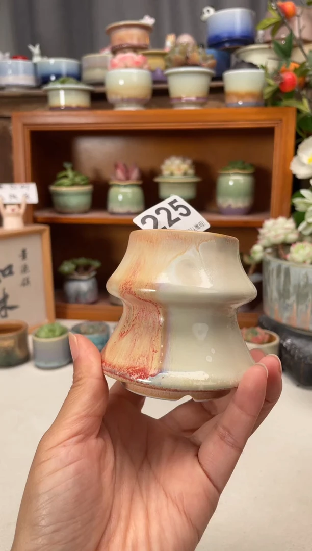瓷片225知木小芳花盆直播编号