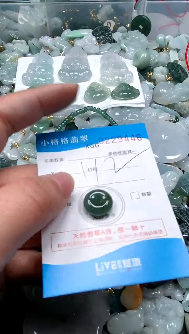 【闪购商品】翡翠颈饰未镶嵌闪购商品0229446
