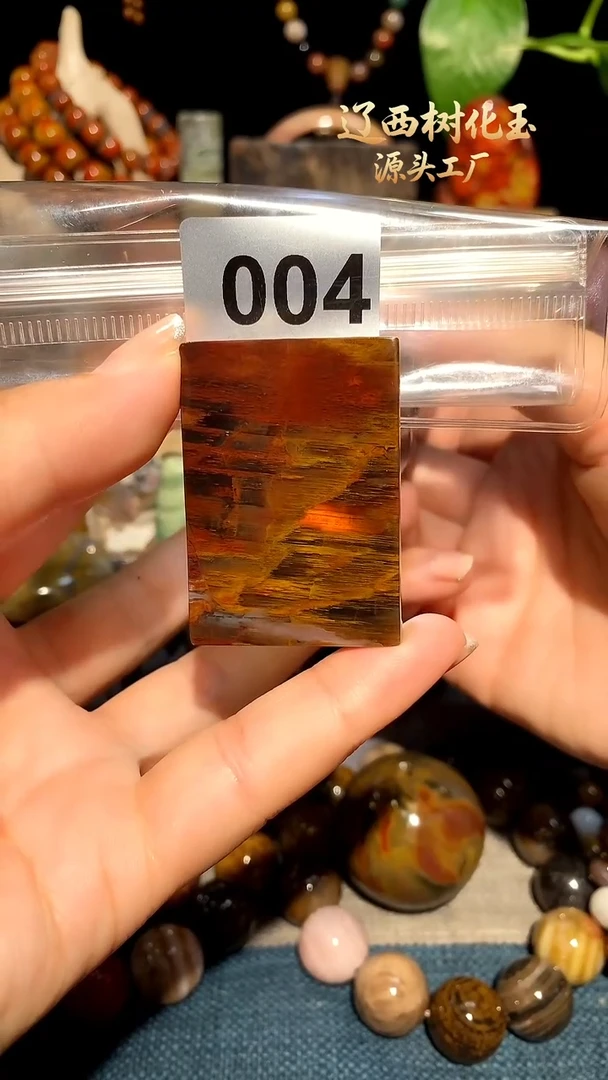 未镶嵌-硅化玉天然北票硅化玉吊坠