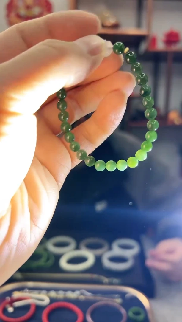 【闪购商品】和田玉手串未镶嵌手串-010422