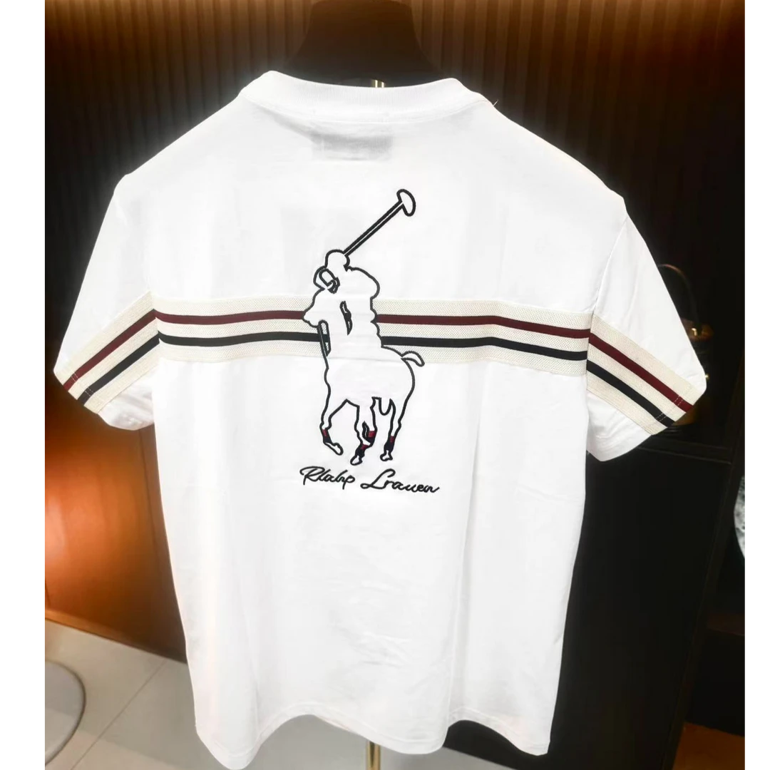 BW夏季短袖日常圆领印花T恤潮流时尚男装上衣 k-281