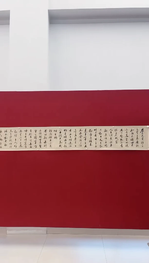 书法黄瑞 将进酒  小长卷  260*35  8平尺