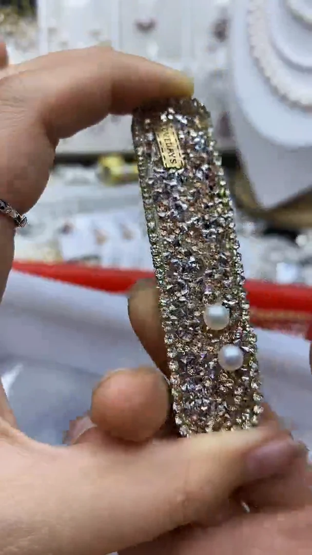 未镶嵌发饰淡水珍珠发夹