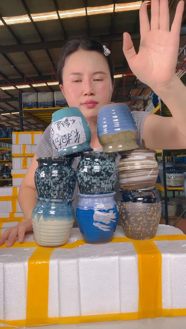 宜兴紫砂粗陶花盆10/12