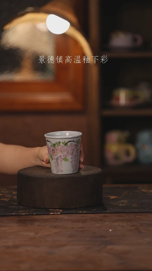 陶瓷景德镇高温釉下手绘陶瓷164