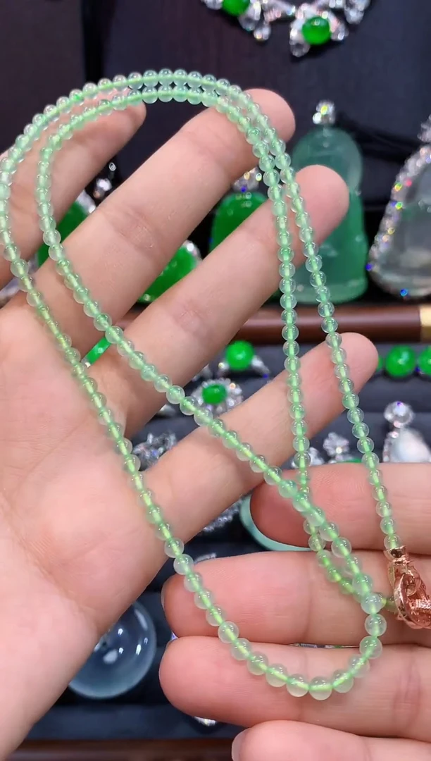 项链未镶嵌翡翠珠链