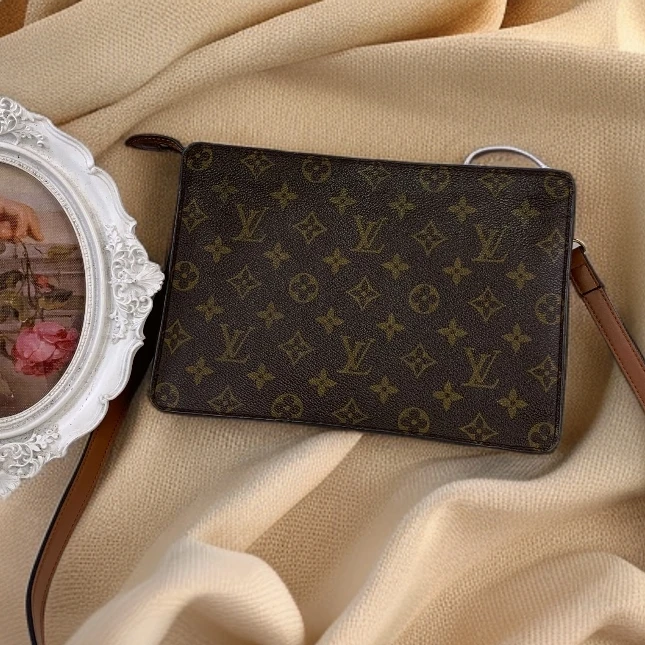 95新 LouisVuitton/路易威登 红皮洗漱包26/KH12813069/3069/瑕