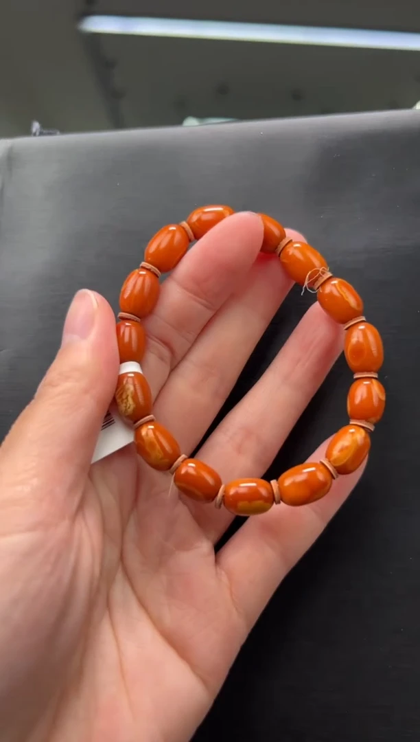 未镶嵌琥珀手链多样性拍一发一