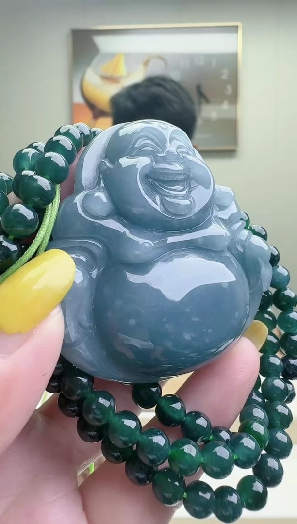 颈饰未镶嵌翡翠天然A货翡翠  多样性随机发其一