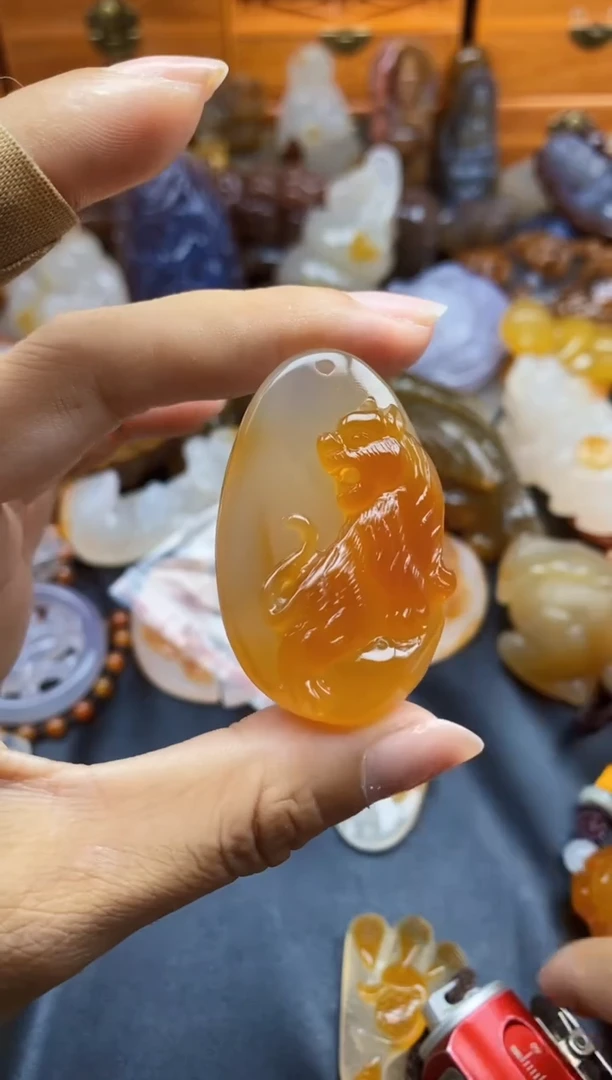 未镶嵌1玛瑙/玉髓宝**姥LL