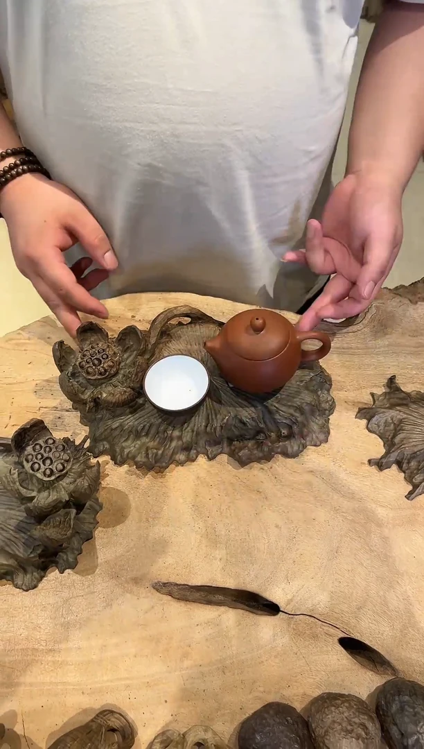 木766号乌木金丝楠壶承