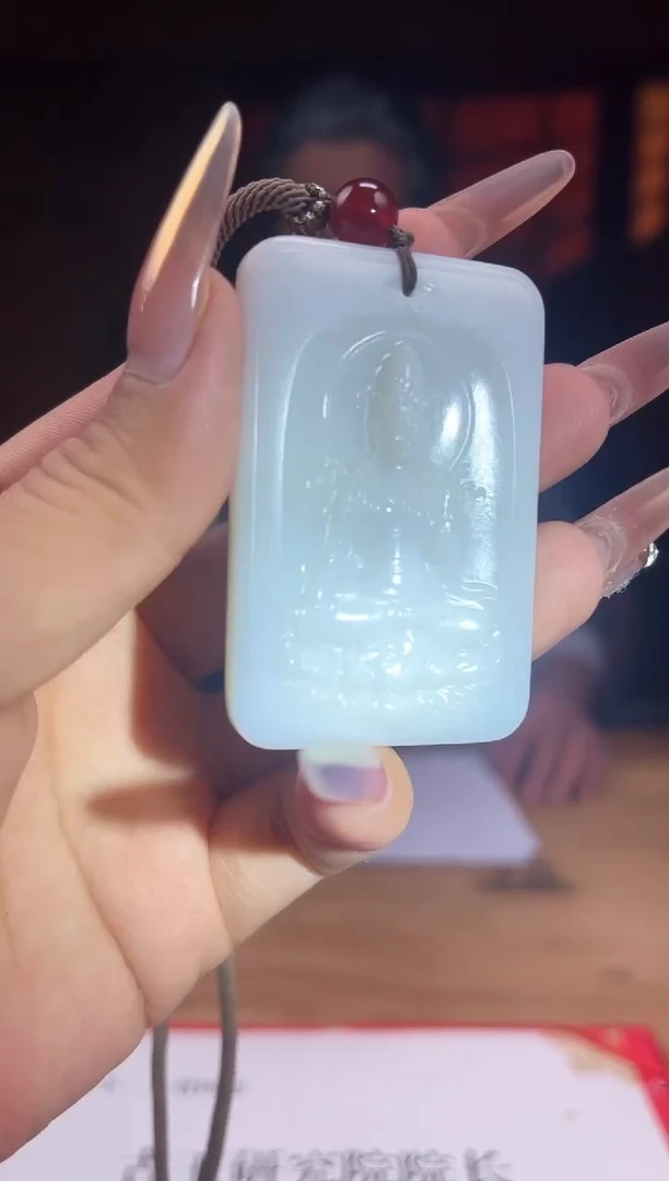 和田玉未镶嵌颈饰A581