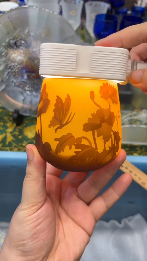 手工艺品玻璃小*静7611默认微瑕