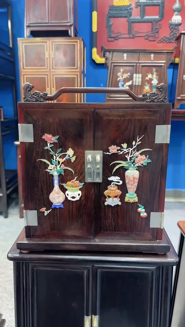 【闪购商品】红酸枝木类成套家具柜子
