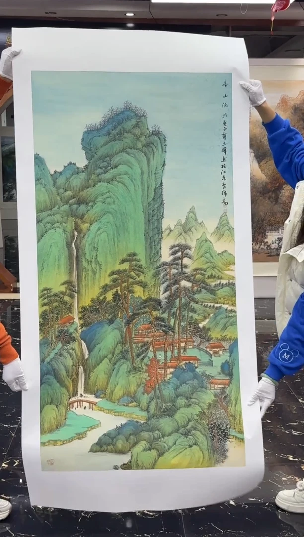 国画国画绘画山水花鸟