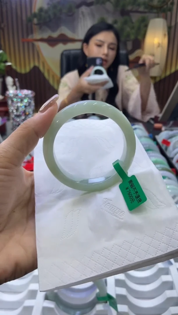 未镶嵌手镯翡翠00005876