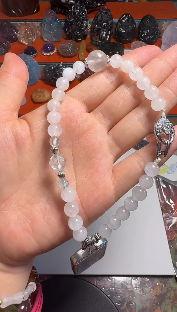 未镶嵌珠宝半成品水晶禧*水晶包挂
