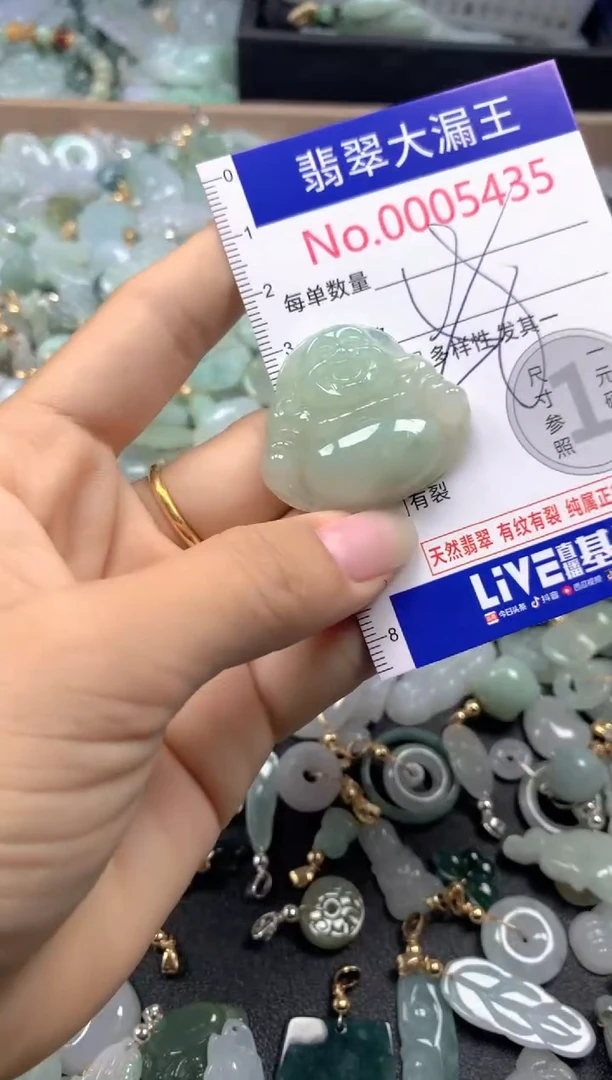 颈饰未镶嵌翡翠5435