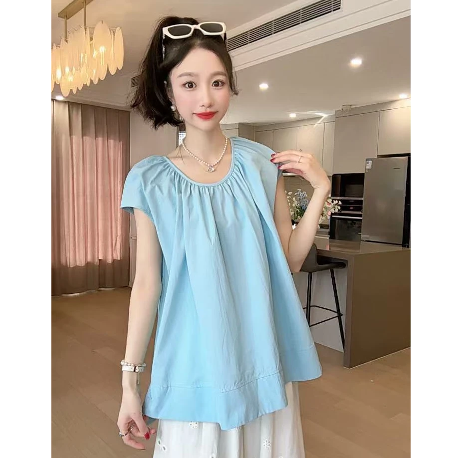 小玉推荐 《冰吸拿铁》蓝色衬衫