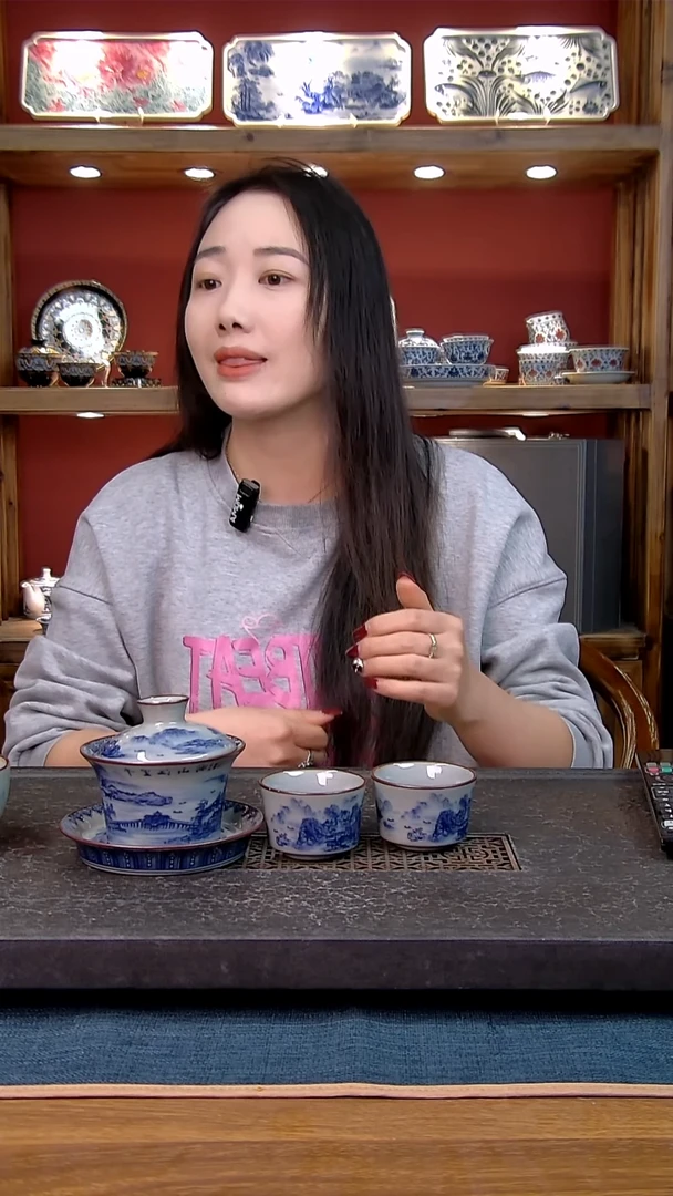 简装家用款3件套 老陶泥开片纹陶瓷茶具