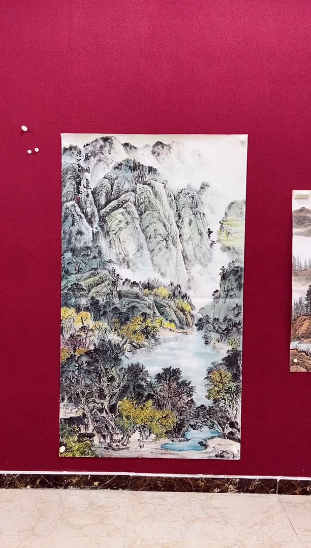 国画咖*兰师文娟的国画作品