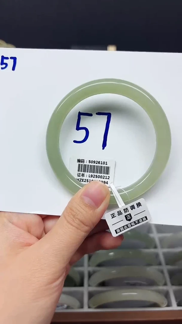 未镶嵌手镯和田玉6101