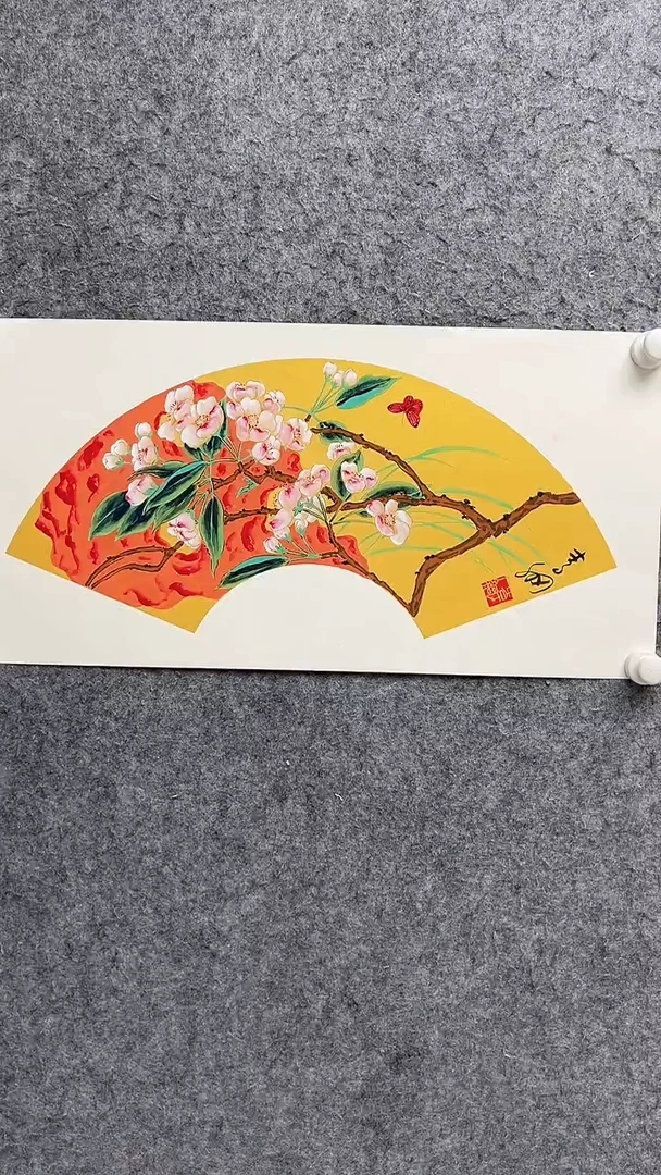 国画李纲-2平尺-花鸟国画