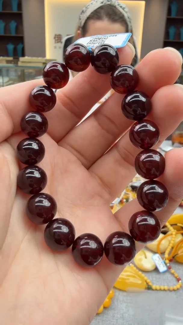 手链琥珀未镶嵌278秒拍号 假一罚三