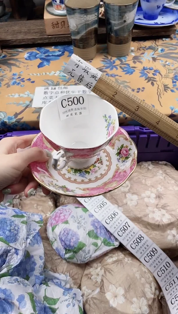 瓷片鱼*鱼                C500
