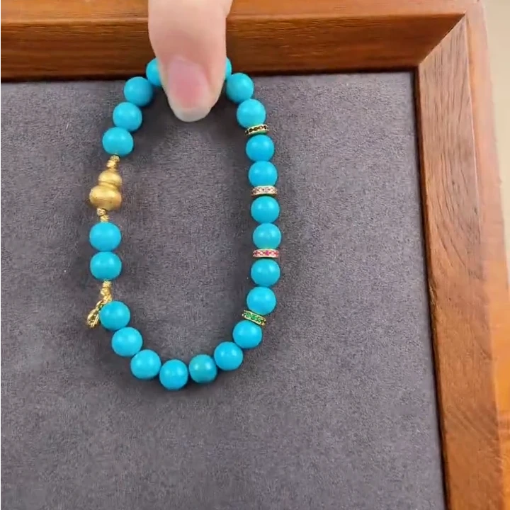 【灵熙专属】S925睡美人葫芦手串6mm XZ0424BZ