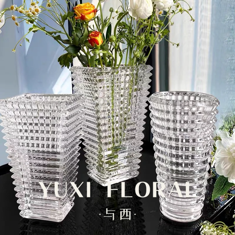 YUXI/与西创意花瓶高级感轻奢摆件ins风花瓶插花客厅