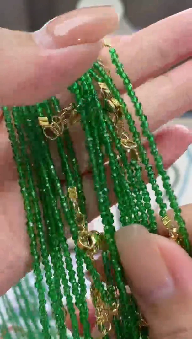 【闪购商品】尖晶石颈饰14K金镶嵌诗颜甄选珠宝SYZB350