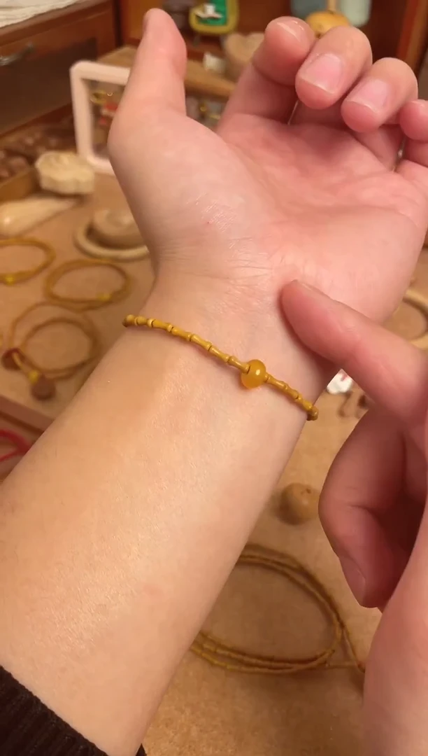 竹节手串一物一拍单圈加跑环