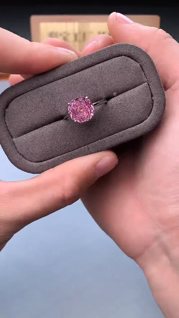 银S925镶嵌戒指碧玺3333