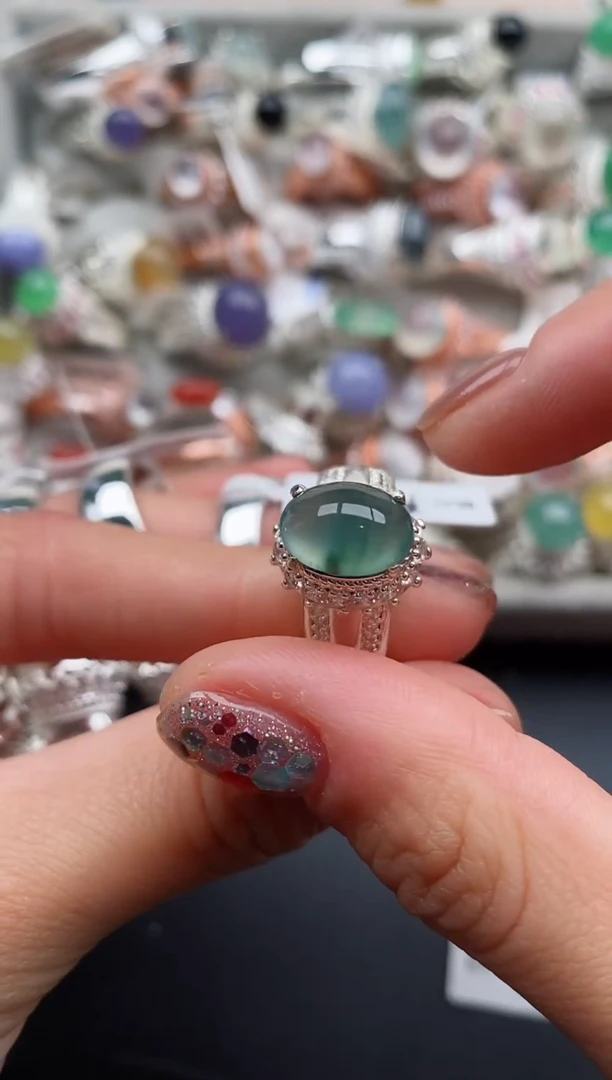 未镶嵌戒指翡翠6666666+7