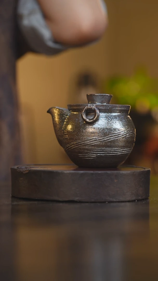 51柴房陶瓷柴烧宝瓶