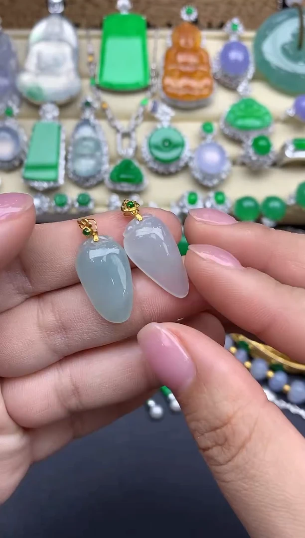 【闪购商品】翡翠颈饰18K金镶嵌126-中国好珍宝