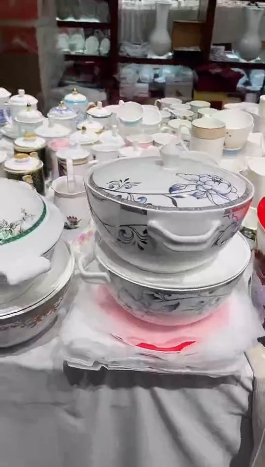 瓷品锅1个隆达骨瓷