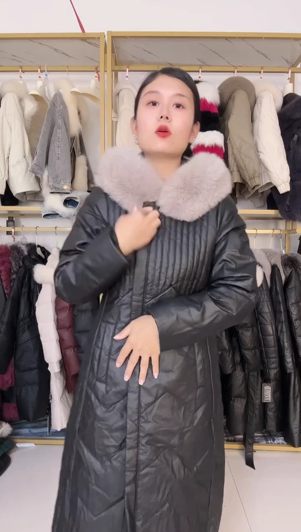 110-120斤可以穿皮羽绒