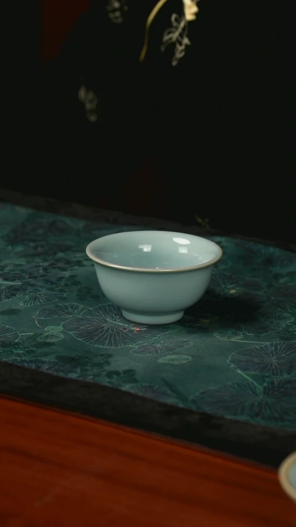 压手杯 支钉 开片 一级品  90毫升