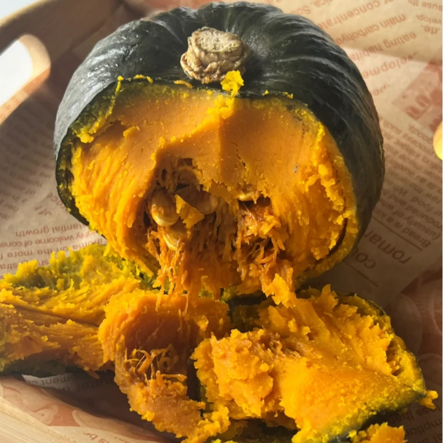 【贝贝南瓜礼盒5-6个】毛重2.7斤左右