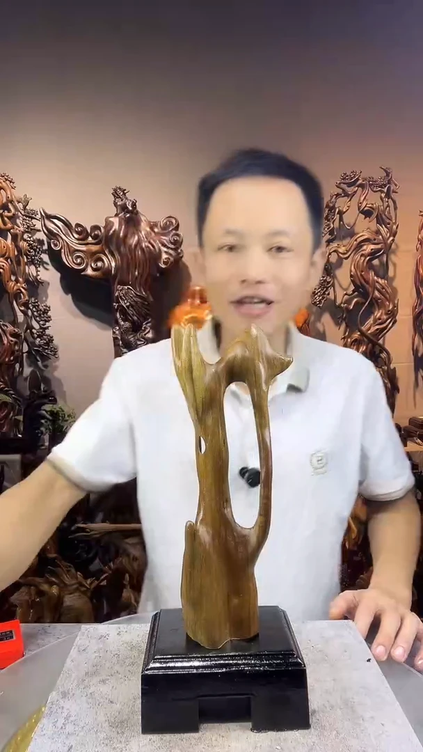 金丝楠祥*小叶桢楠随行摆件61