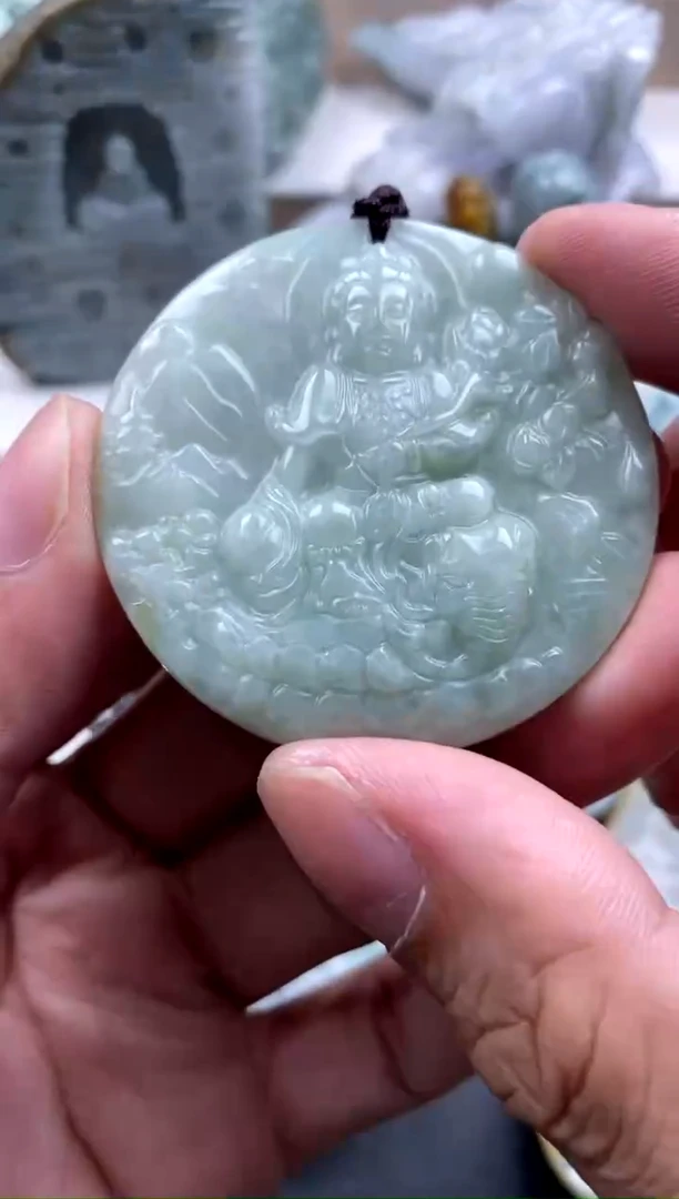吊坠(不含链)未镶嵌翡翠1