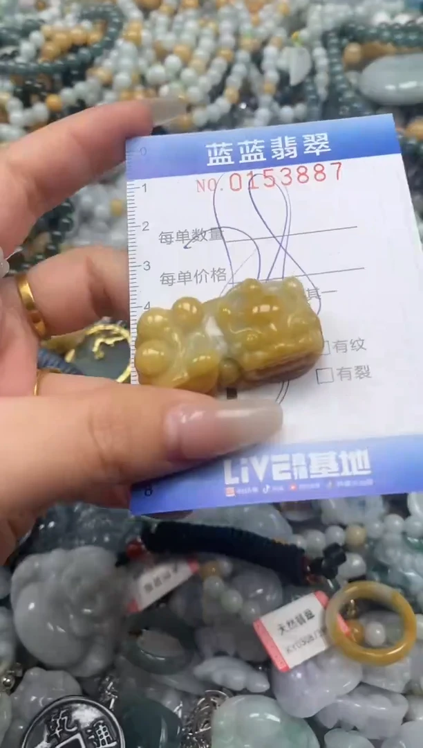 【闪购商品】翡翠颈饰未镶嵌闪购0153887多样性发其一