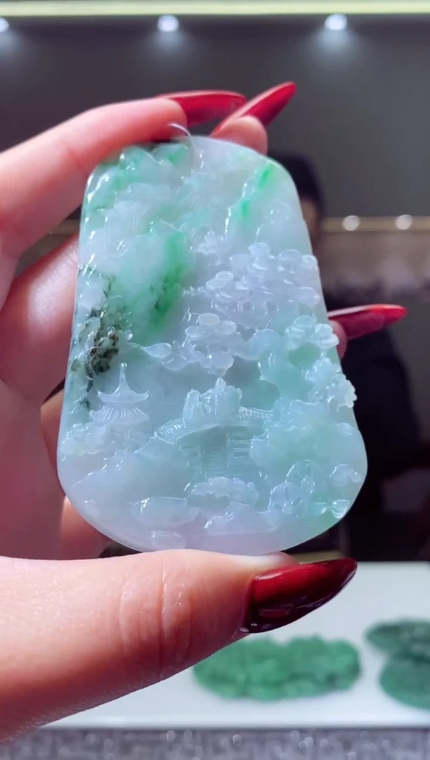 【闪购商品】定制翡翠未镶嵌闪购毛货链接WL040