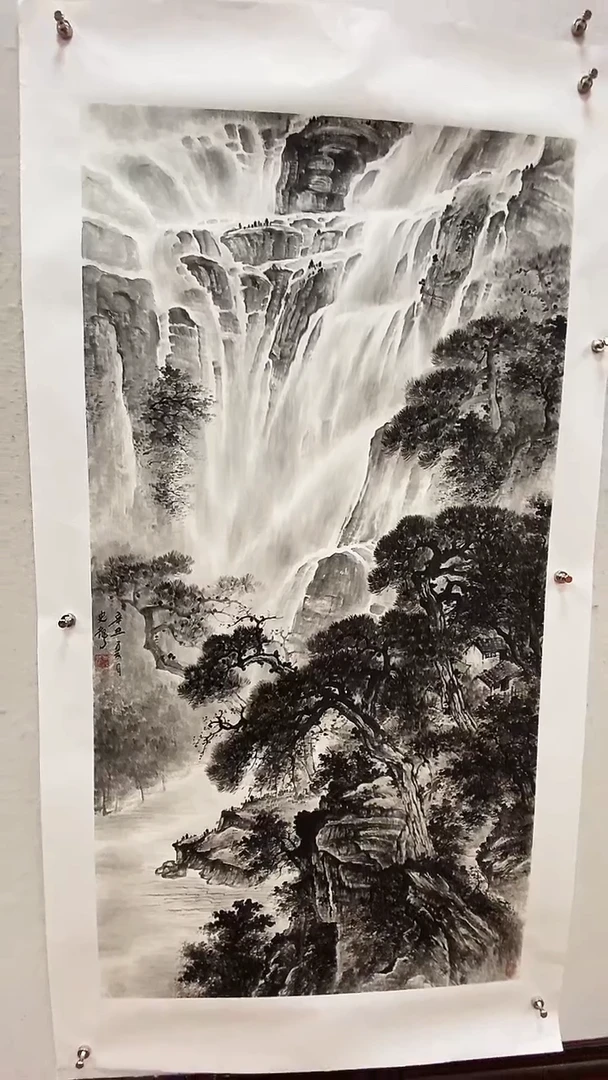 国画国画史龙-绘画作品-47