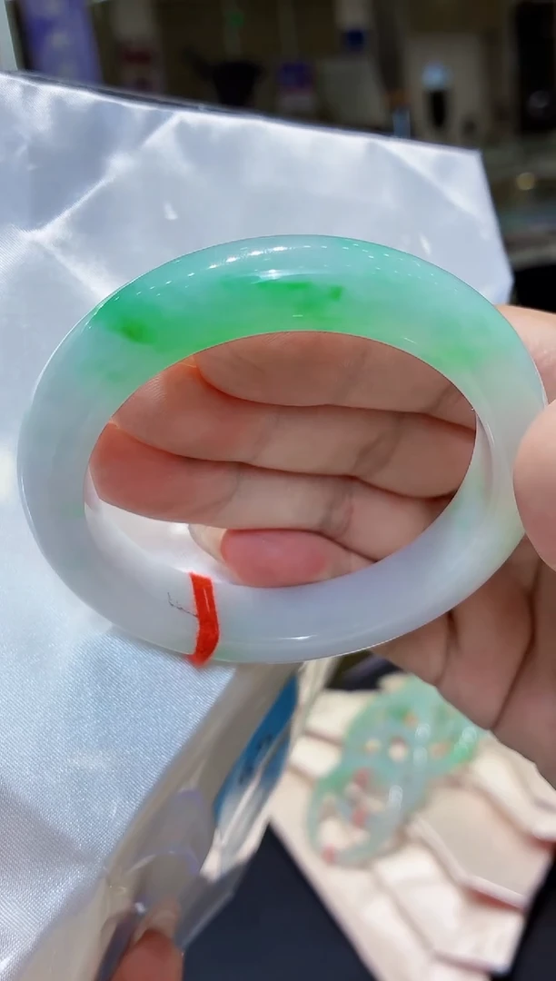 未镶嵌手镯翡翠翡翠手镯55-56