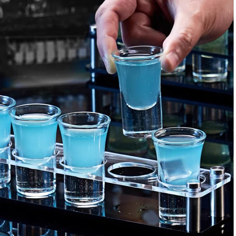 shot杯套装玻璃子弹杯b52轰炸机鸡尾酒杯一口小酒杯酒吧烈酒杯
