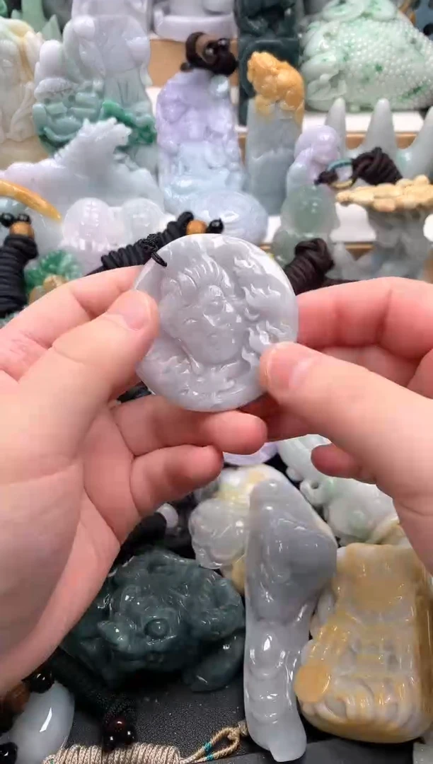 吊坠(不含链)未镶嵌翡翠1